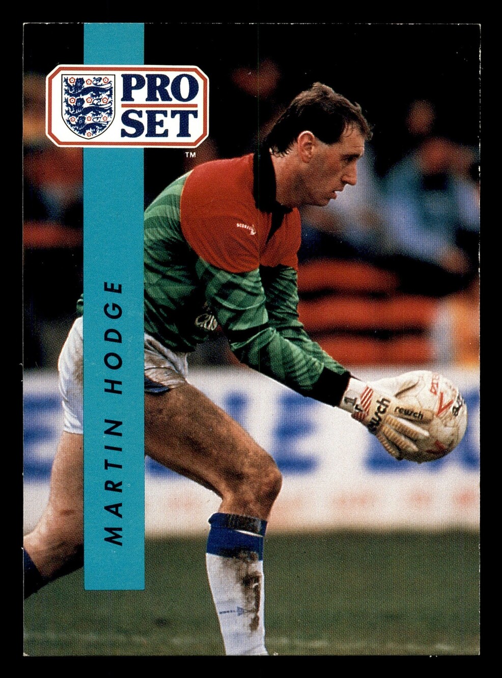 1991 Pro Set Martin Hodge Leicester City Soccer Card #264 Goalkeeper